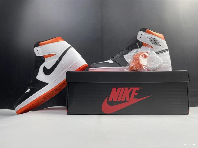 ORANGE HIGH ELECTRO RETRO 1 JORDAN 555088-180 1220